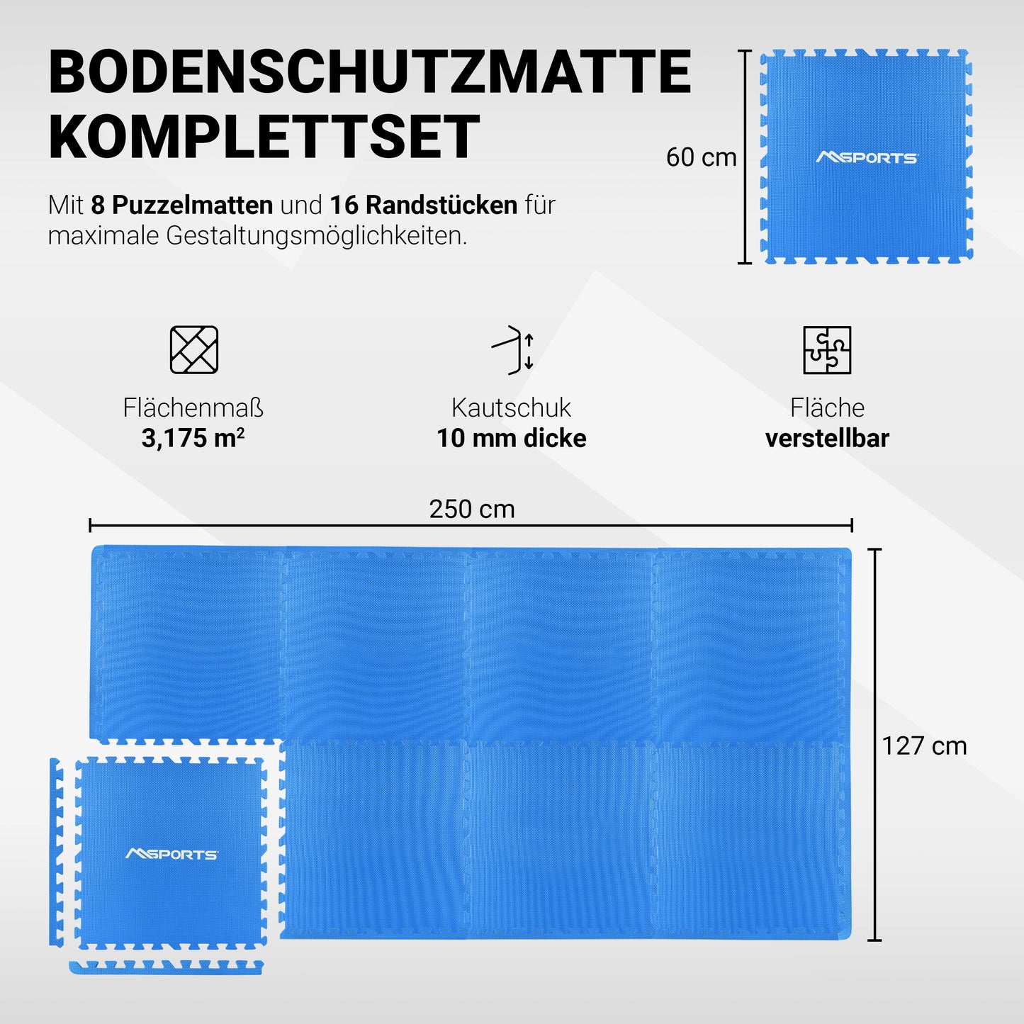 Bodenschutzmatten Set