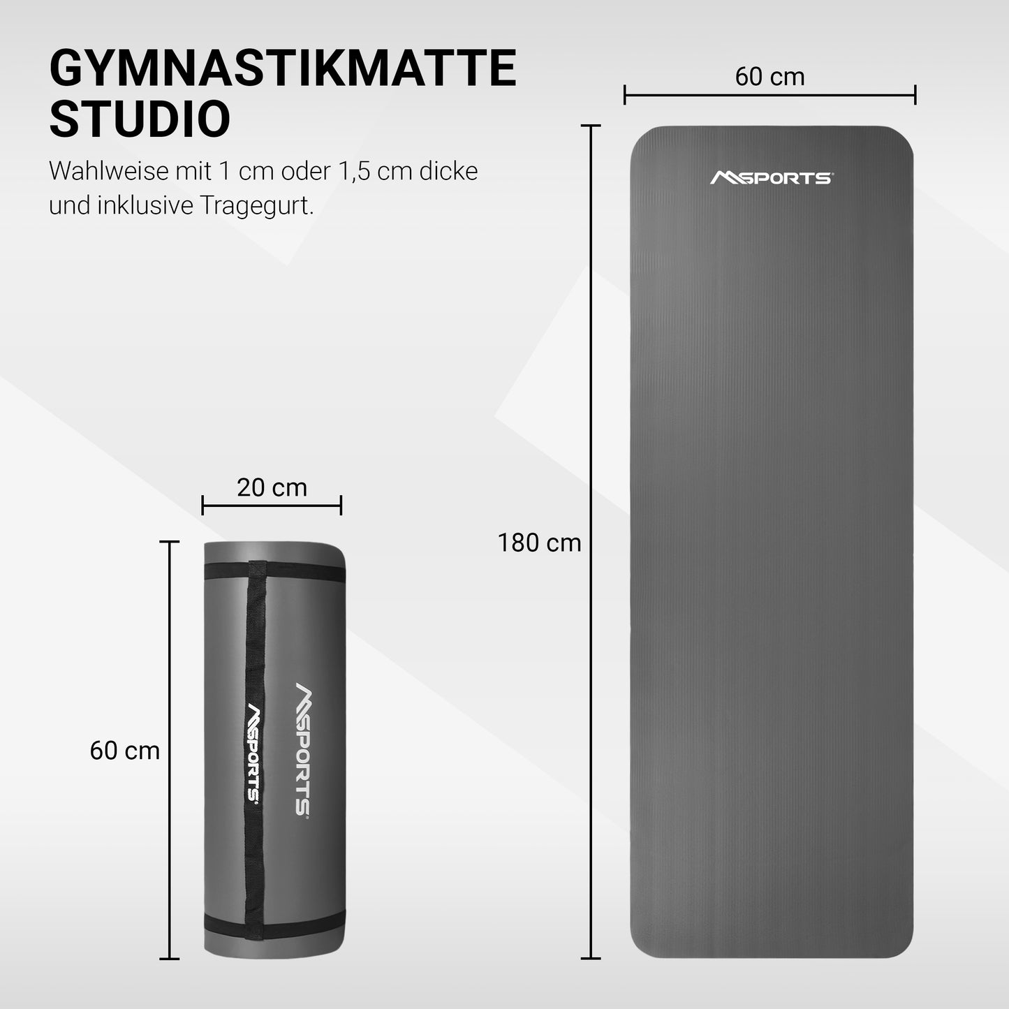 Gymnastikmatte Studio