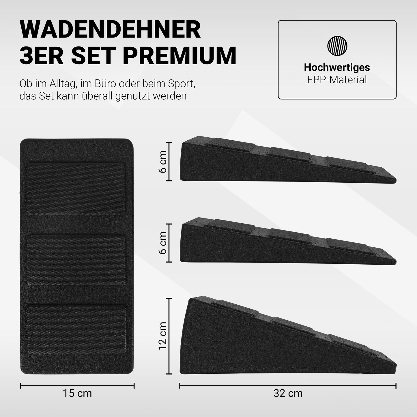 Wadendehner 3er Set Premium