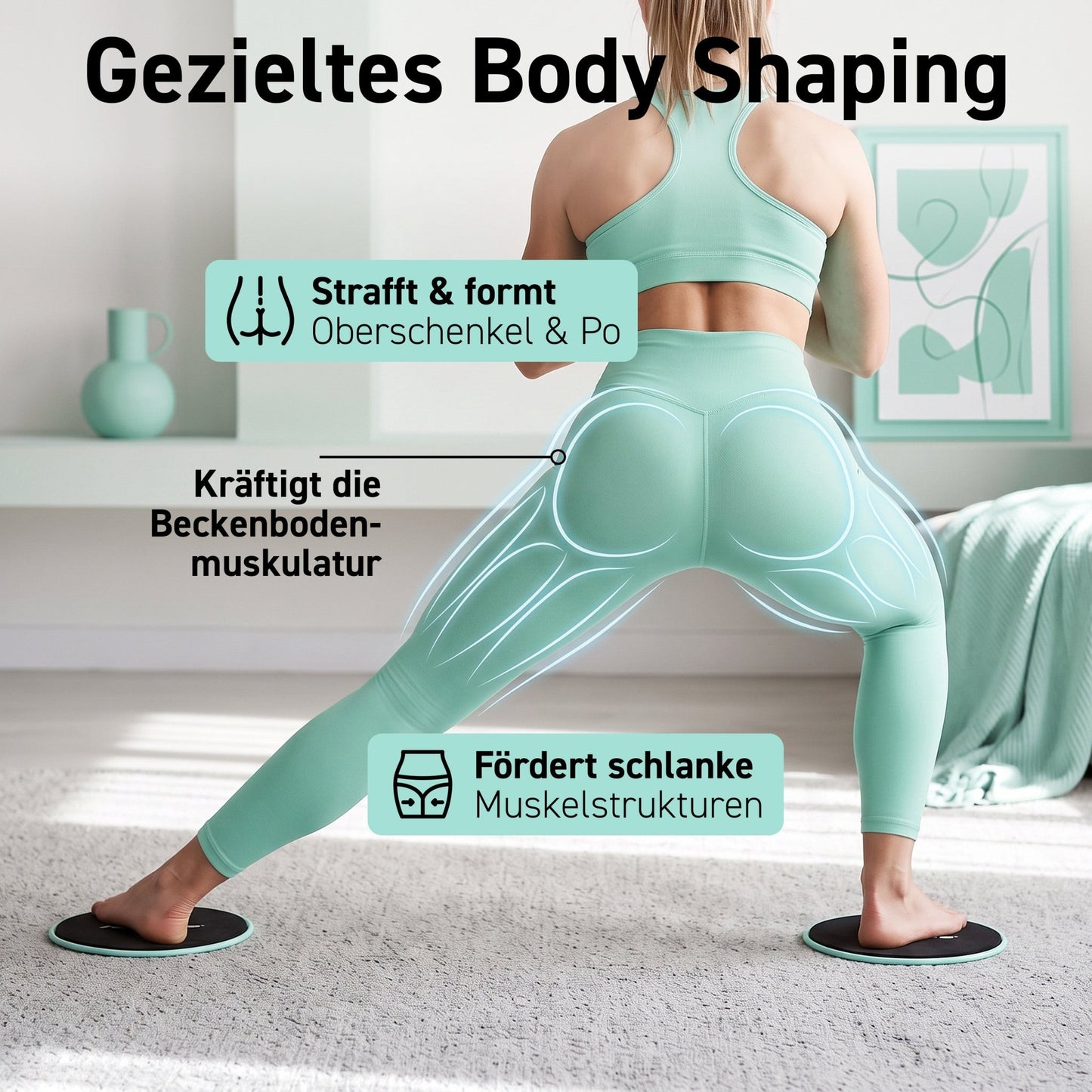 Pilates Slider 2er Set