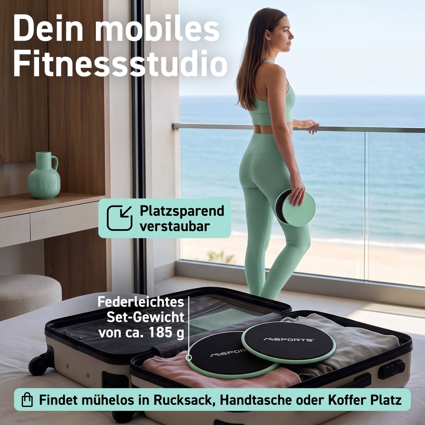 Pilates Slider 2er Set