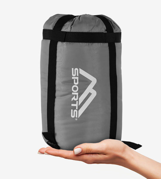 msports schlafsack Camping-Set Grau Premium