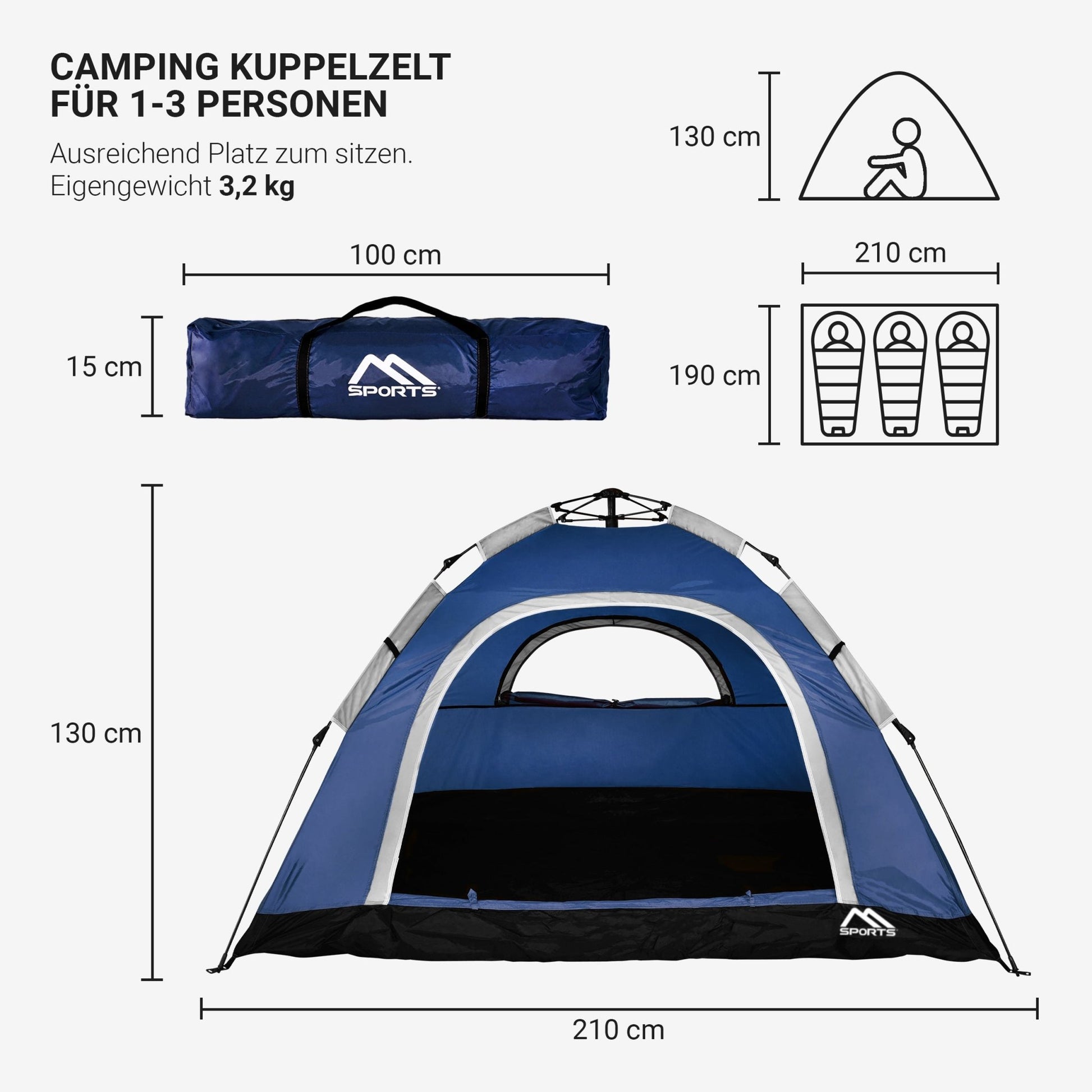 karstadt sport wurfzelt Camping Wurfzelt Premium