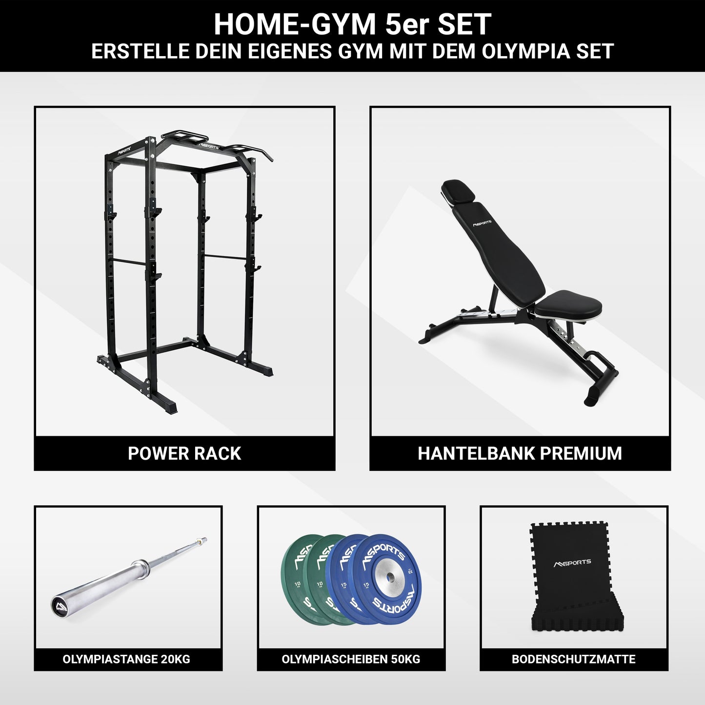 Home Gym Olympia Set