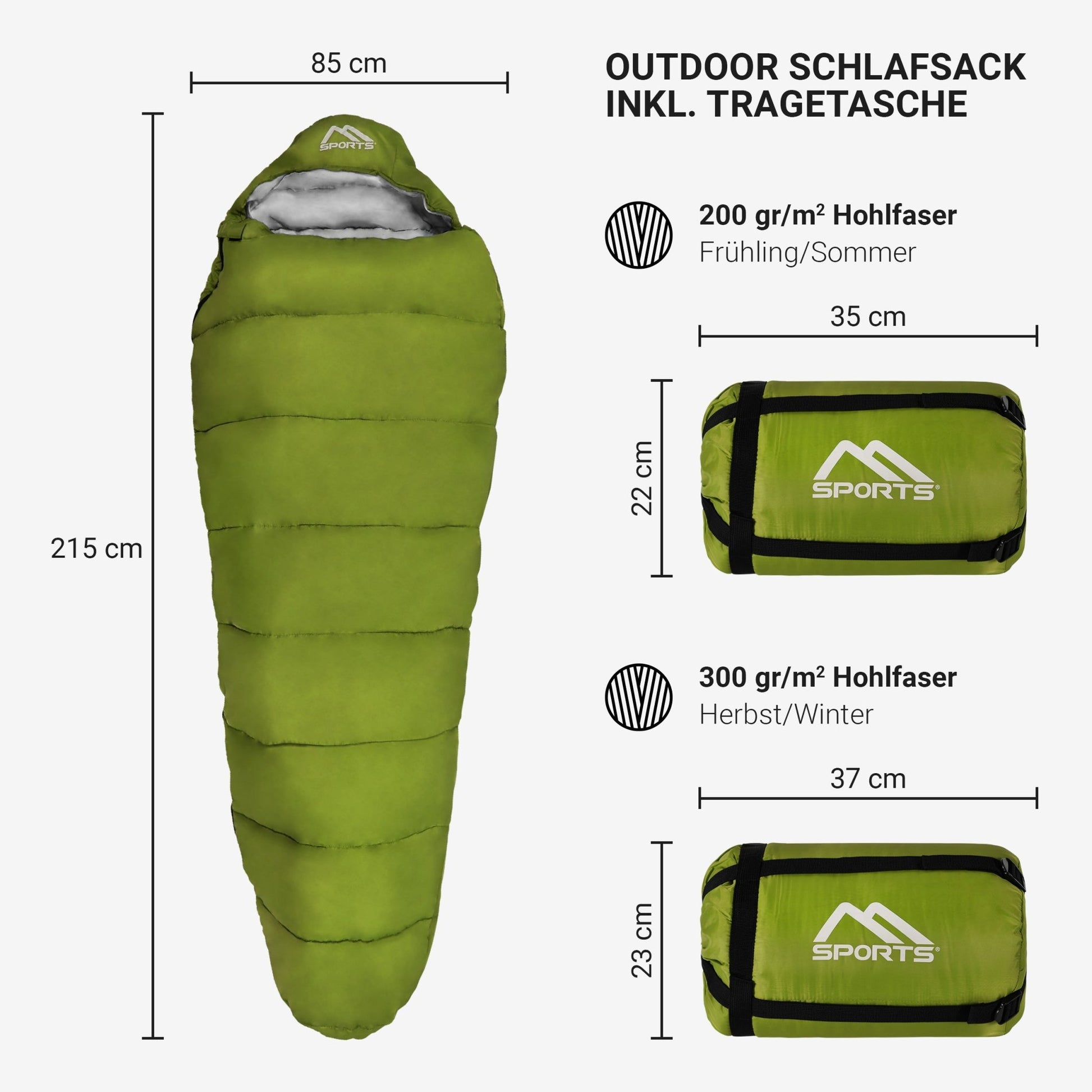 manymonth schlafsack Schlafsack Premium